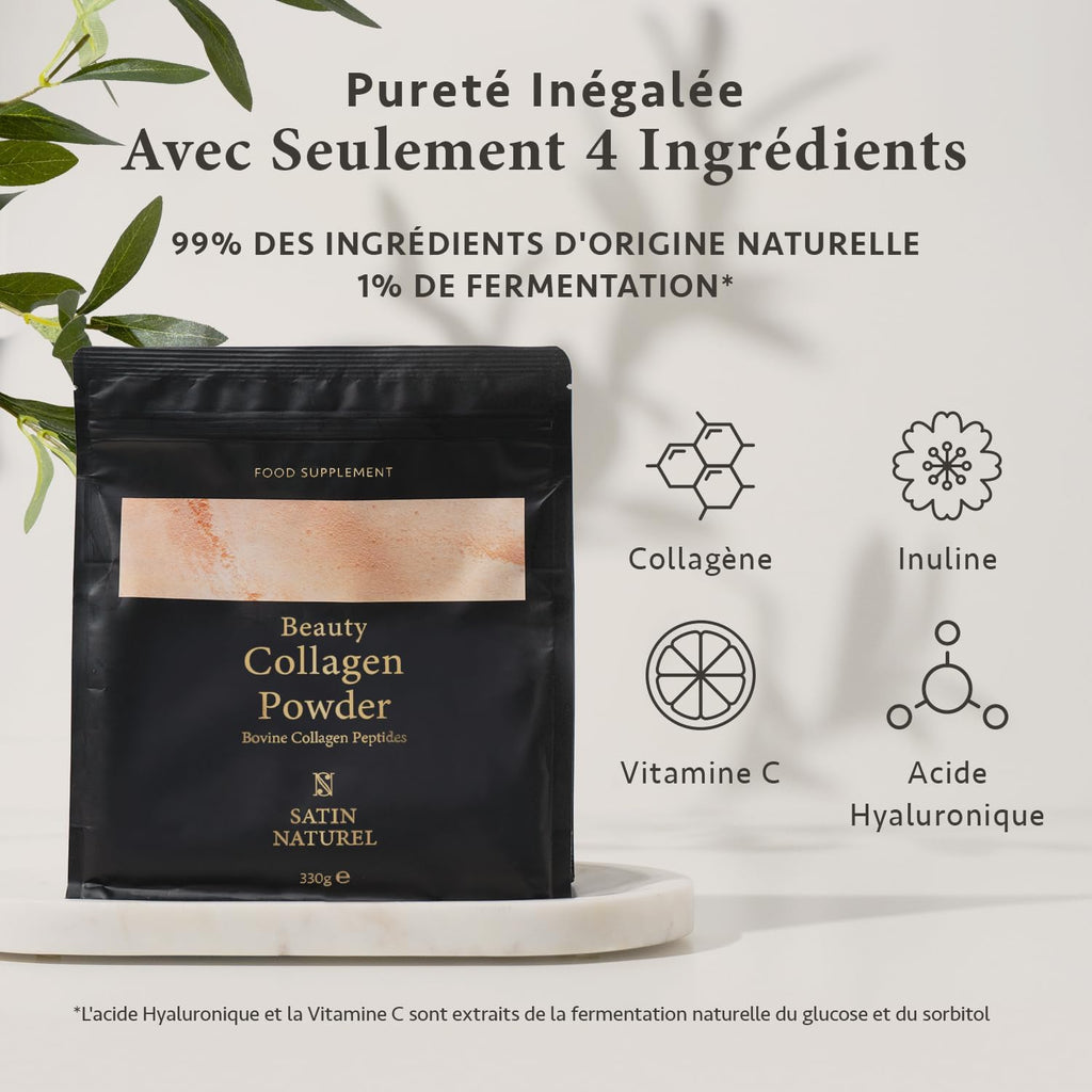 Collagène Poudre de Beauté - Satin Naturel 330g